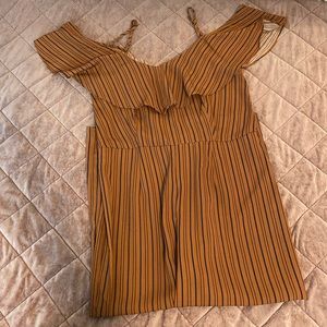 Xhilaration Off-Shoulder Jumpsuit